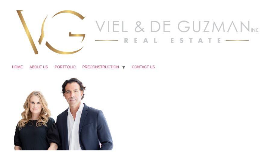 Sitio web de Viel and De Guzman